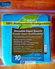 The Original 100% Biodegradable Reusable Paper Towels
